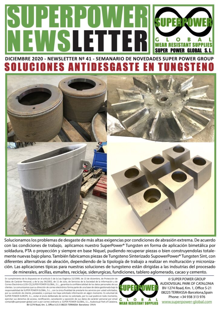 Nº 41 - Tungsten Anti-wear Solutions