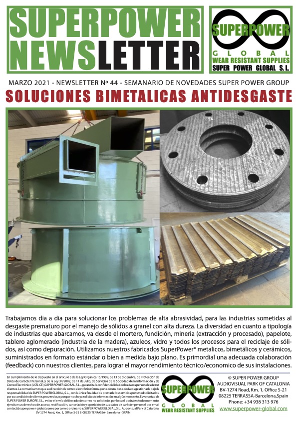 Nº 44 - Bimetallic Anti-Wear Solutions