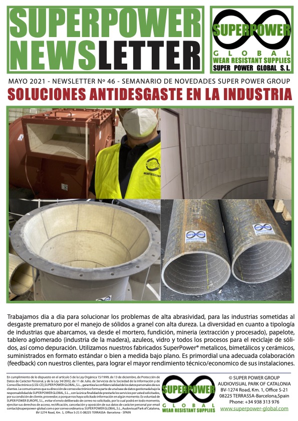 Nº 46 – Soluciones Antidesgaste en la Industria