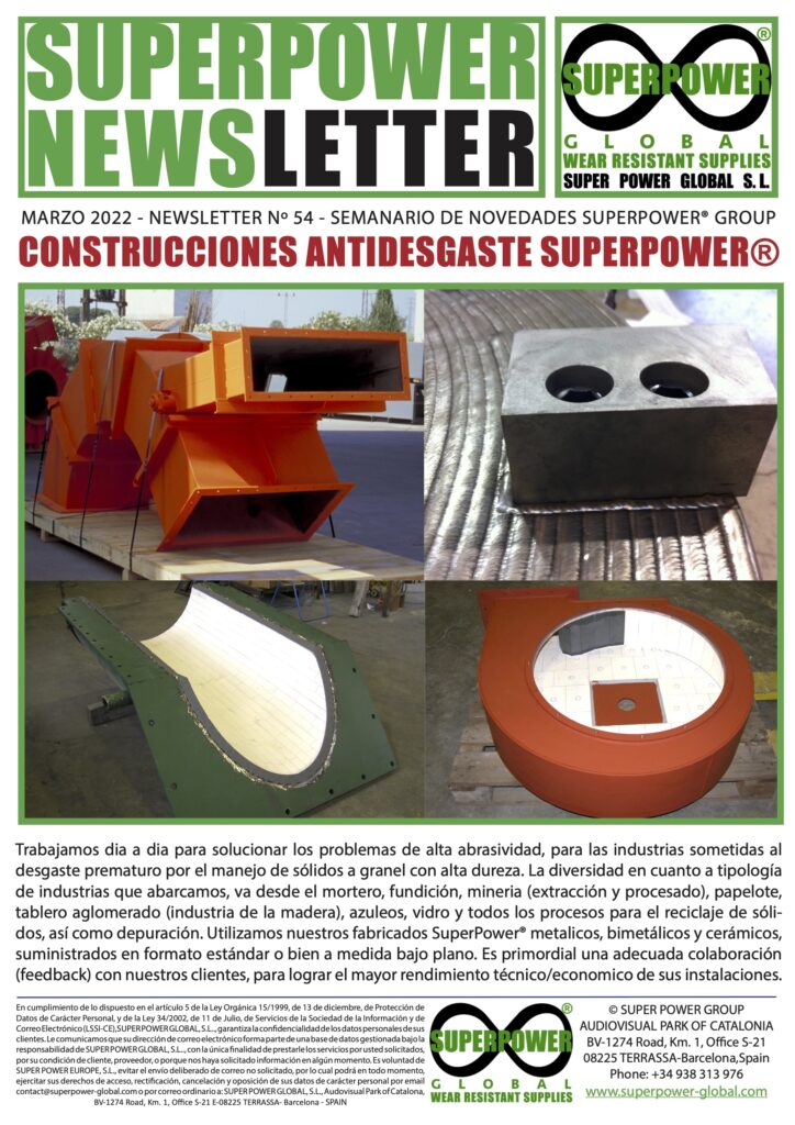 Nº 54 – Construcciones Antidesgaste SuperPower®