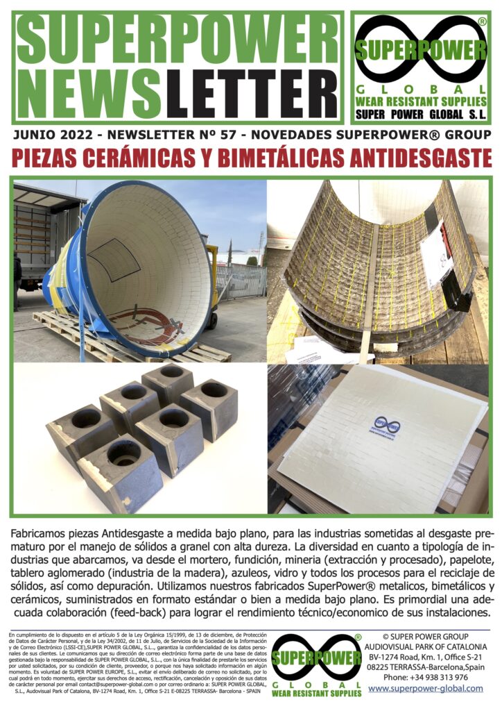 Nº 57 - Ceramic and Bimetallic Anti-Wear Solutions