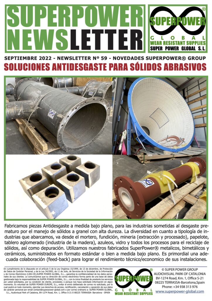 Nº 59 - Anti-wear Solutions for Abrasive Solids